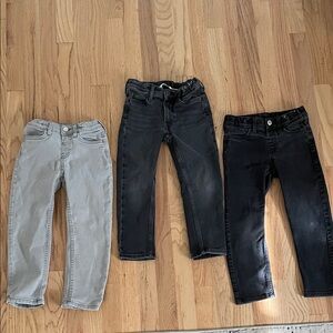 H&M Kids Denim Jeans - Black and Gray